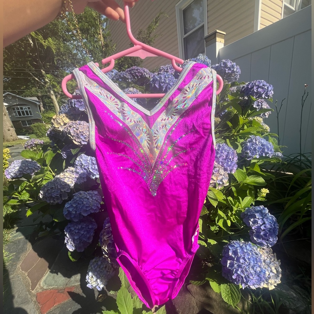 GK Elite Gymnastics leotard Size Child Med